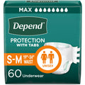 Adult Diapers with Tabs S/M 60 Count I2130