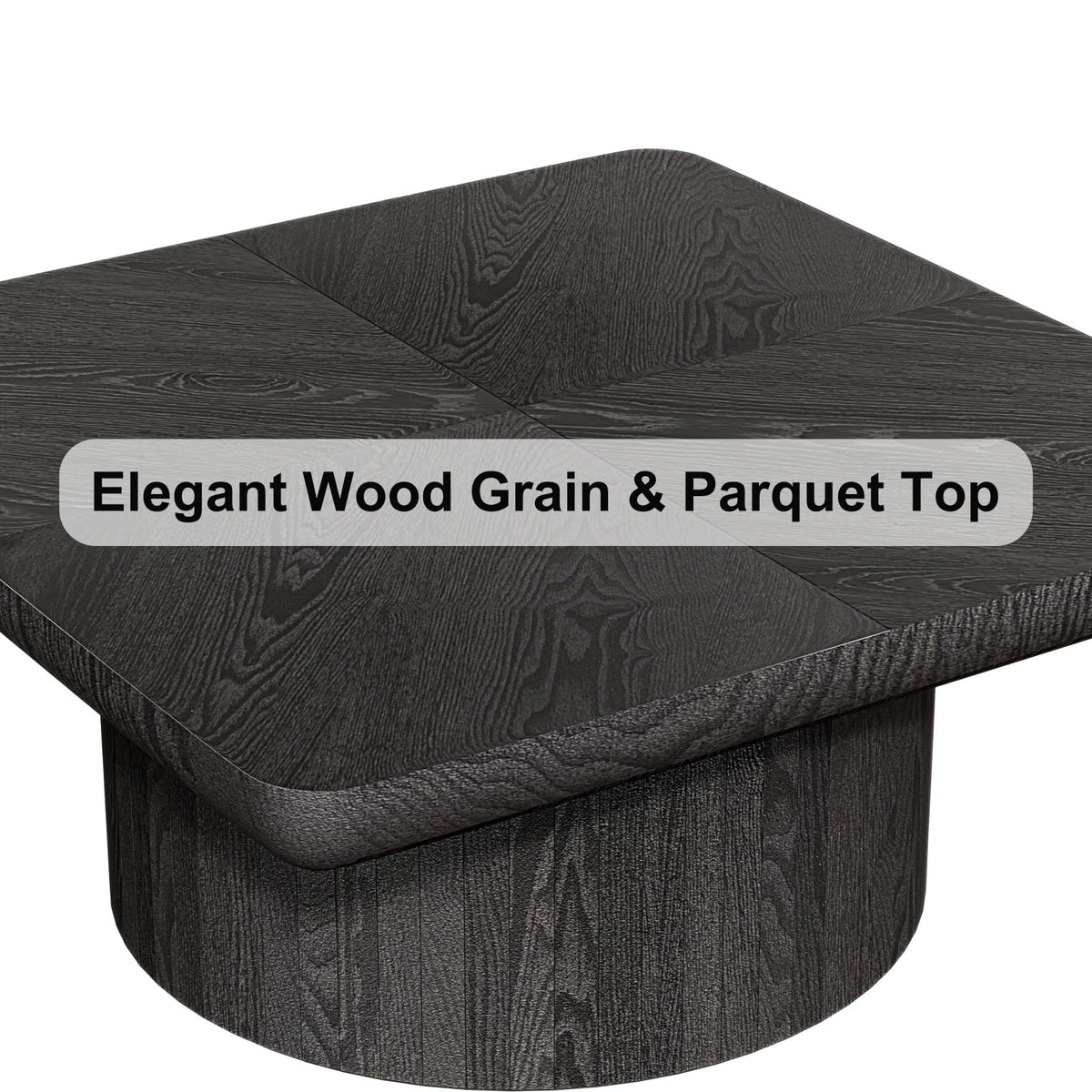 Black Square Coffee Table D748644