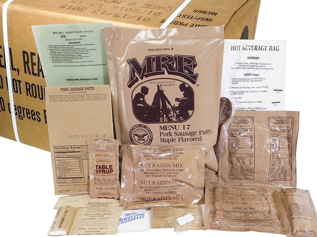 12 Meals Military Surplus Meal Ready to Eat I598688