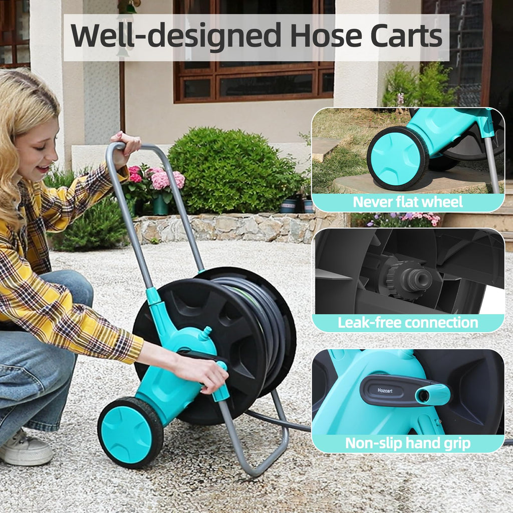 Garden Hose Reel Cart D297107