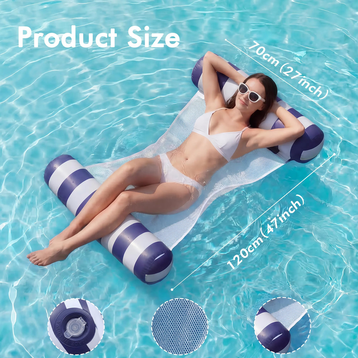 4 Pack Inflatable Pool Floats E59483