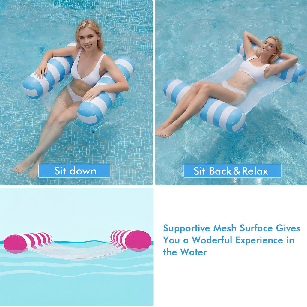 4 Pack Inflatable Pool Floats E59483
