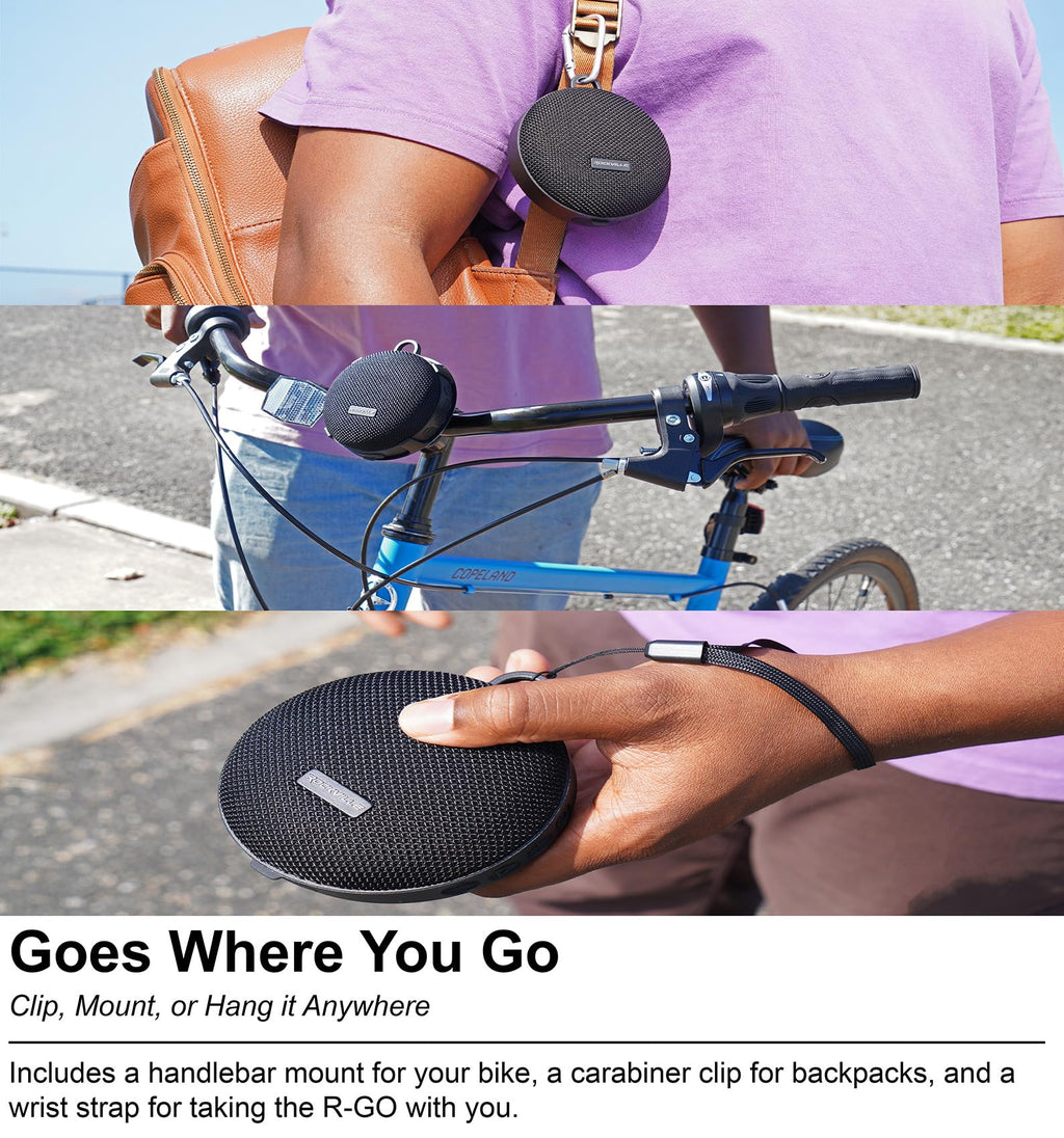 Waterproof Portable Bluetooth Speaker 2-Pack I6703
