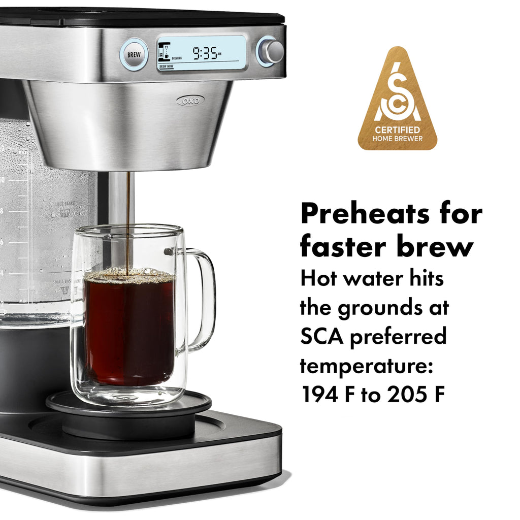 12-Cup Coffee Maker with Single-Serve Function U656069