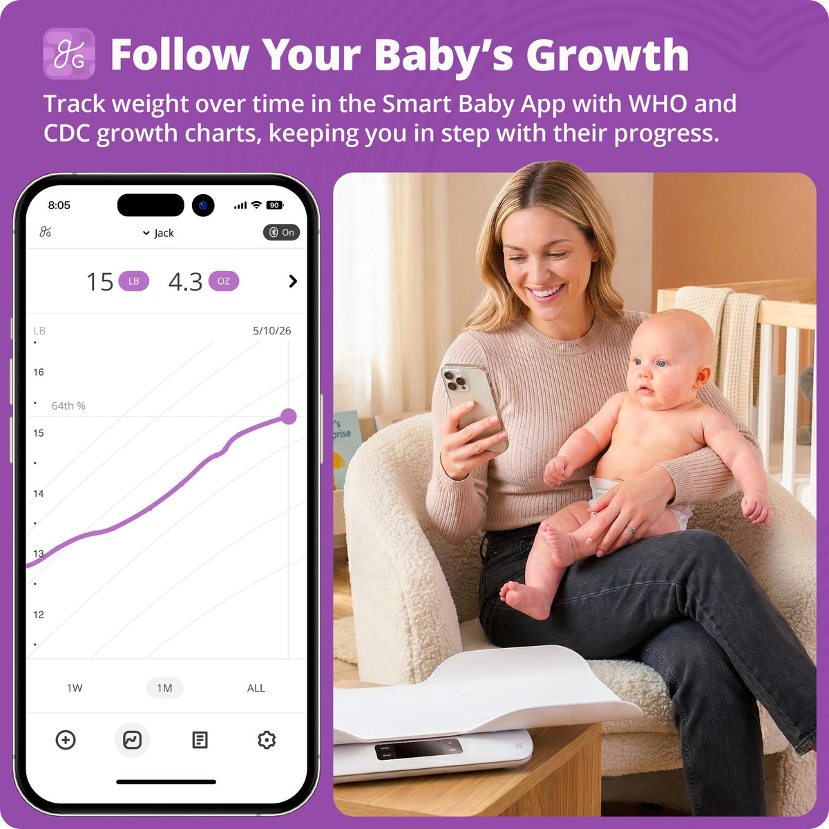 Smart Baby Scale T6952