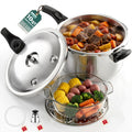10 Quart Stainless Steel Pressure Cooker F398