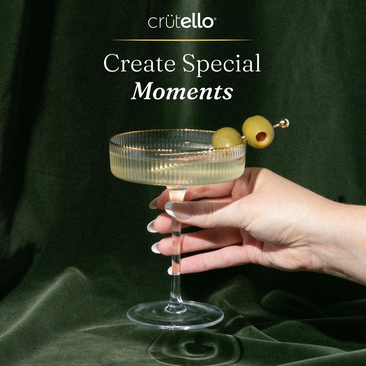 Champagne Coupe Glasses Set of 4 M117990