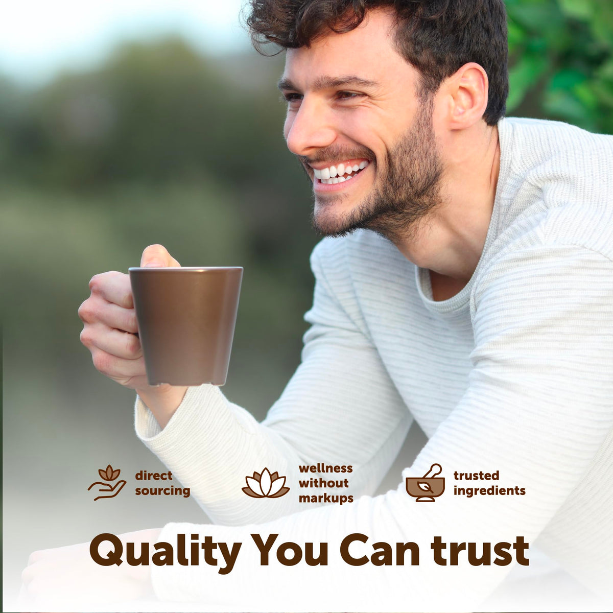 Organic Instant Mushroom Coffee, 14 oz Medium Roast Arabica Q972