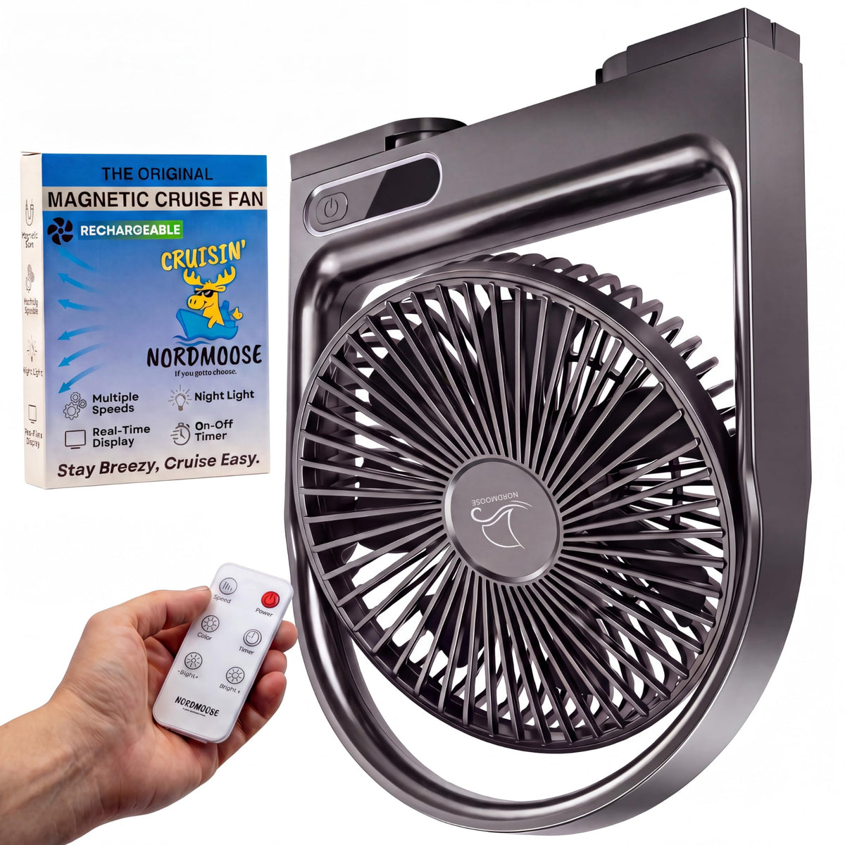 Magnetic Fan with Remote Control K88171
