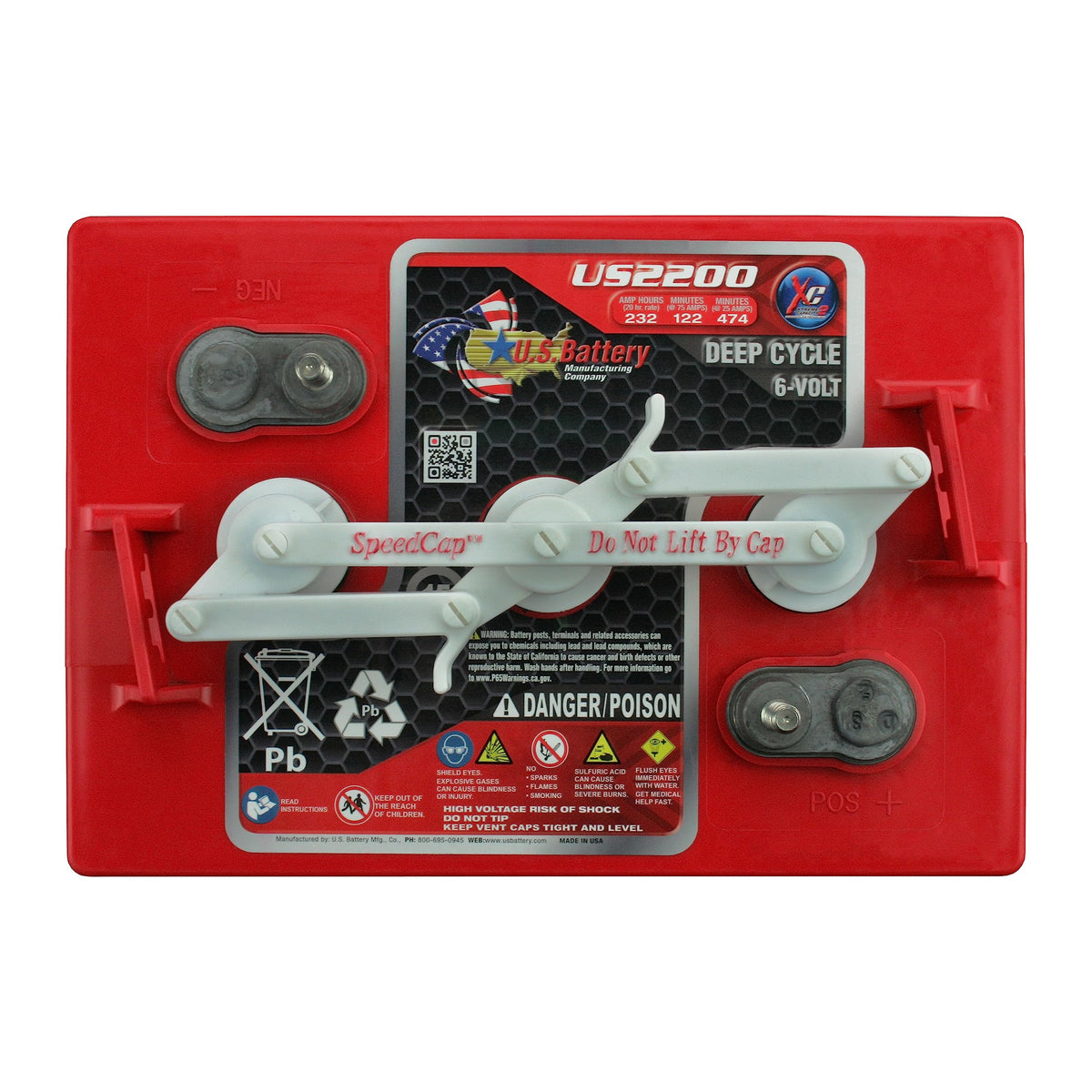 6V GC2 Golf Cart Batteries 6-Pack N5462
