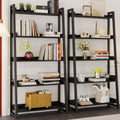 5-Tier Industrial Ladder Shelf Bookcase U680