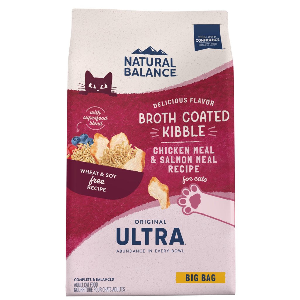 Dry Cat Food Chicken Meal & Salmon Meal 15 lb U62692