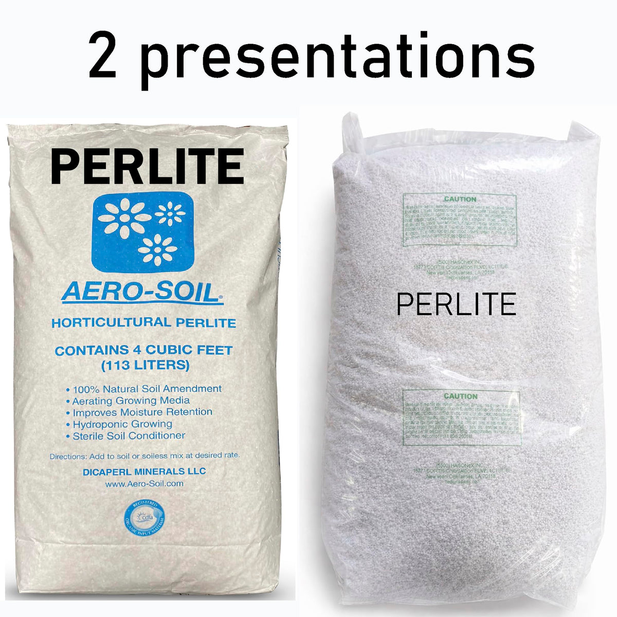 Perlite Horticultural Soil Additive 4 Cubic Foot J3814