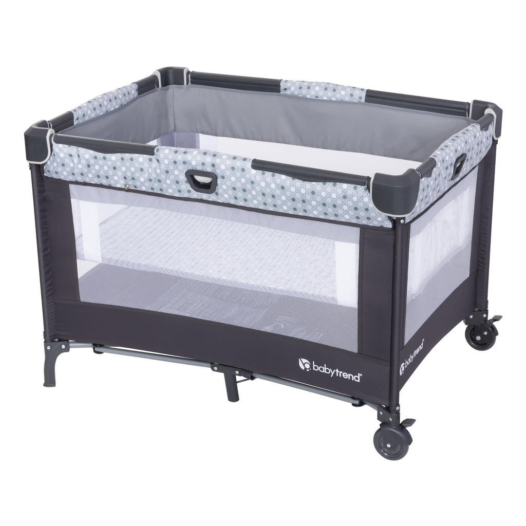 Nursery Den Playard with Rocking Cradle, Snooze Pod, Flip Over Changer J9486