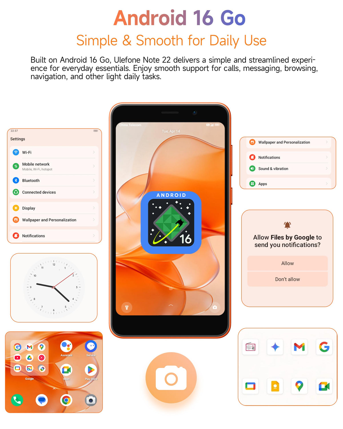 Unlocked 5" Compact 4G Smartphone G359186