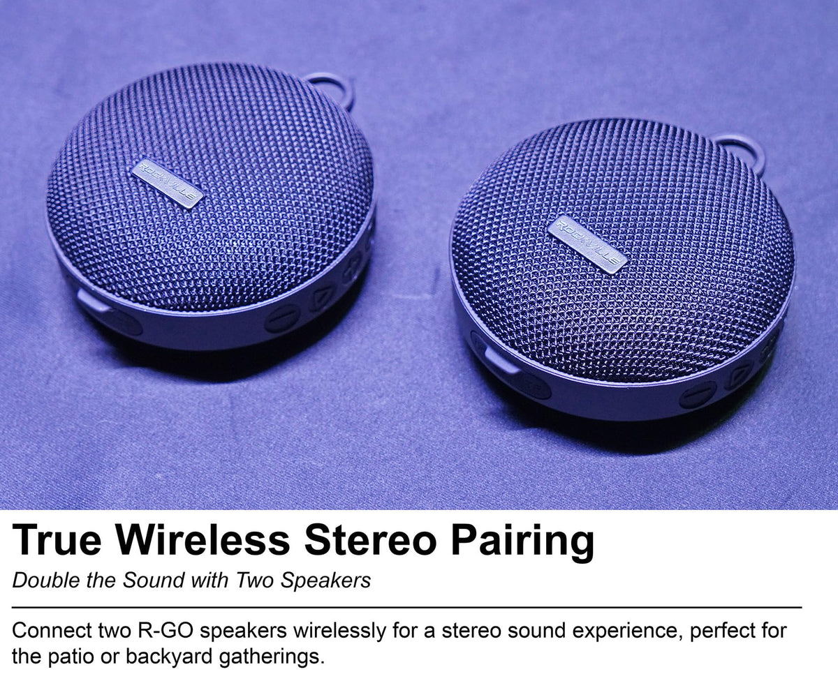 Waterproof Portable Bluetooth Speaker 2-Pack I6703