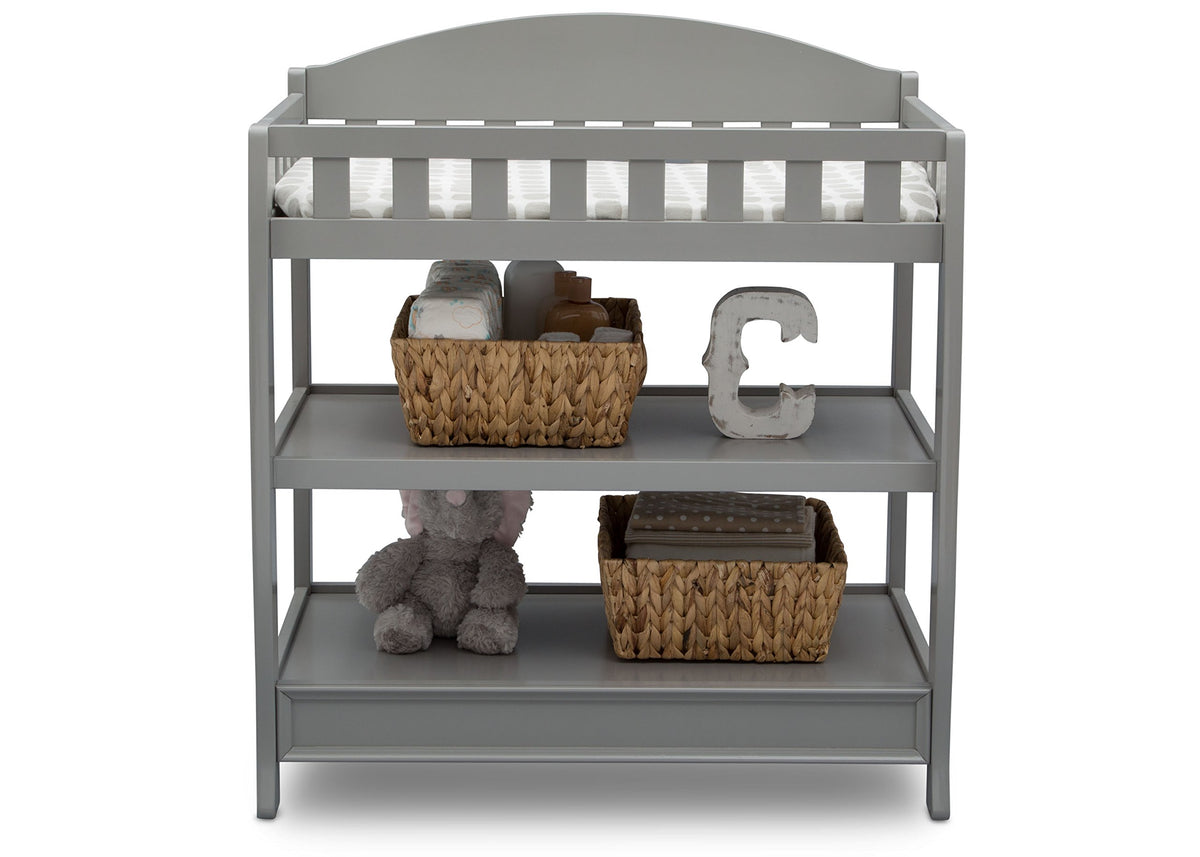 Grey Infant Changing Table with Pad D15410