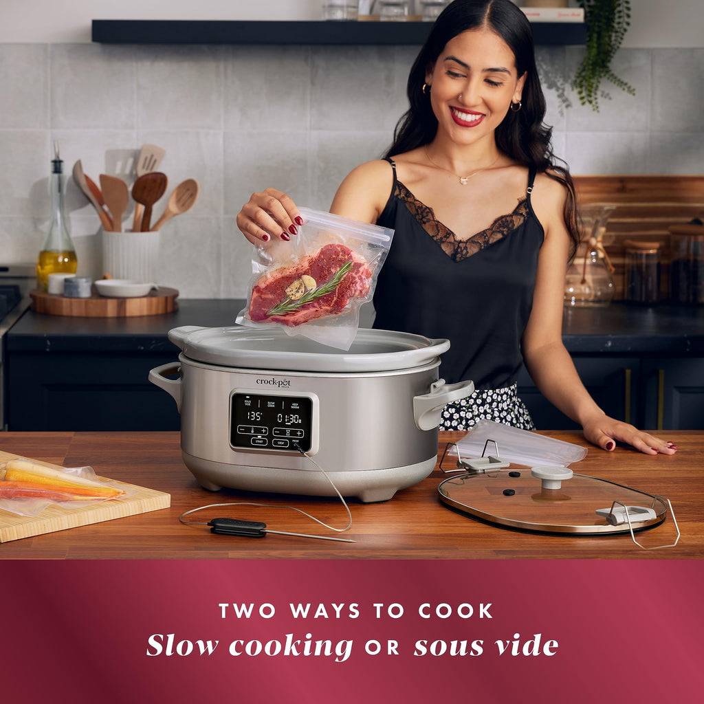 7-Quart Slow Cooker with Sous Vide Function O374482