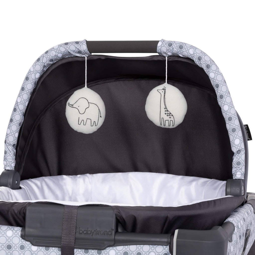 Nursery Den Playard with Rocking Cradle, Snooze Pod, Flip Over Changer J9486