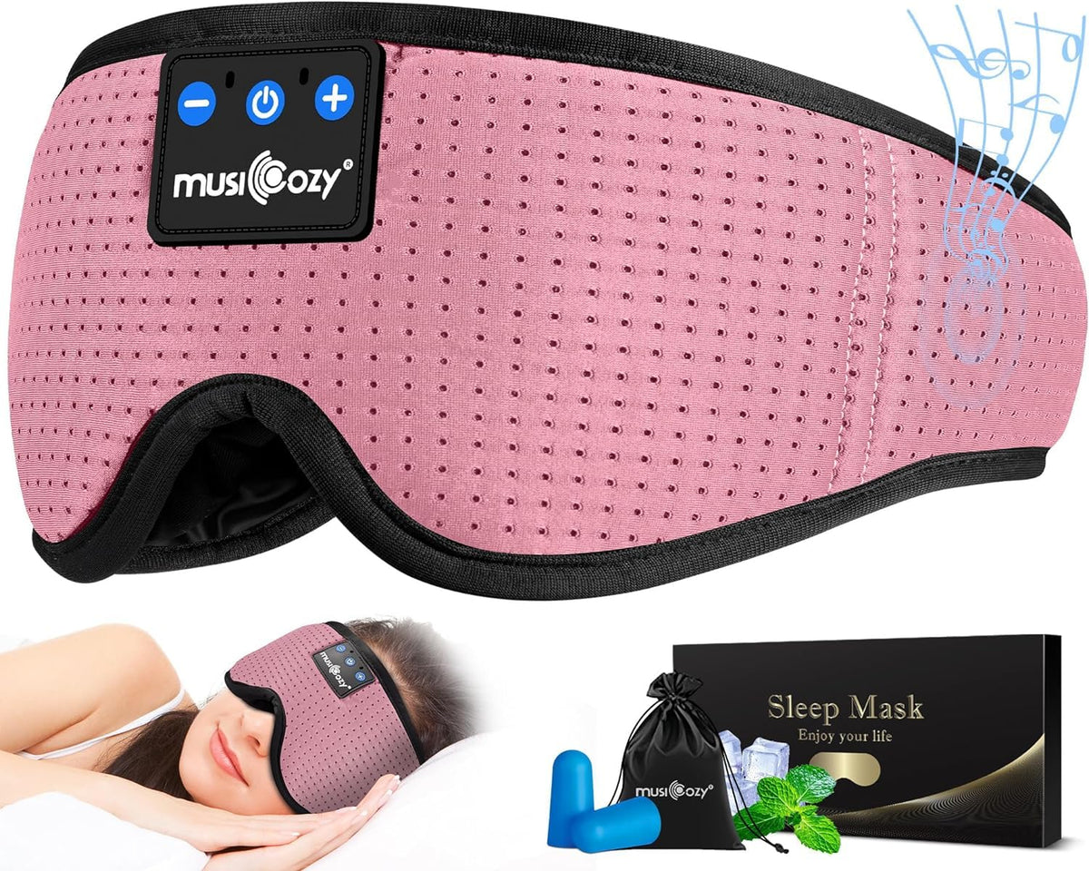 Bluetooth Sleep Headphones Eye Mask Headband S881272