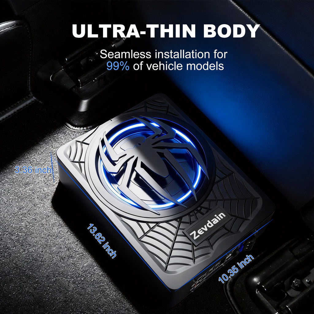 1200w Underseat Subwoofer with Amp N67110