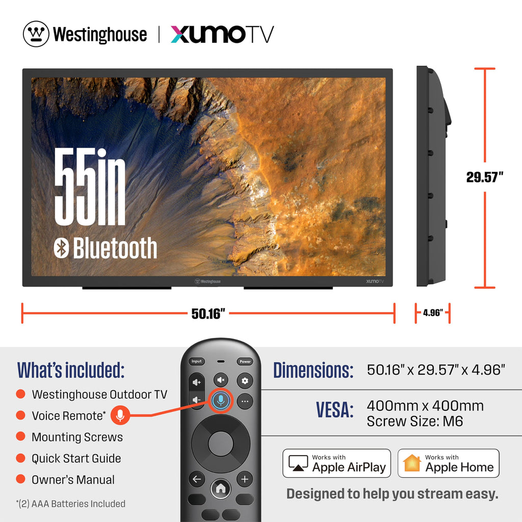 55 Inch 4K UHD Smart Outdoor TV B853865