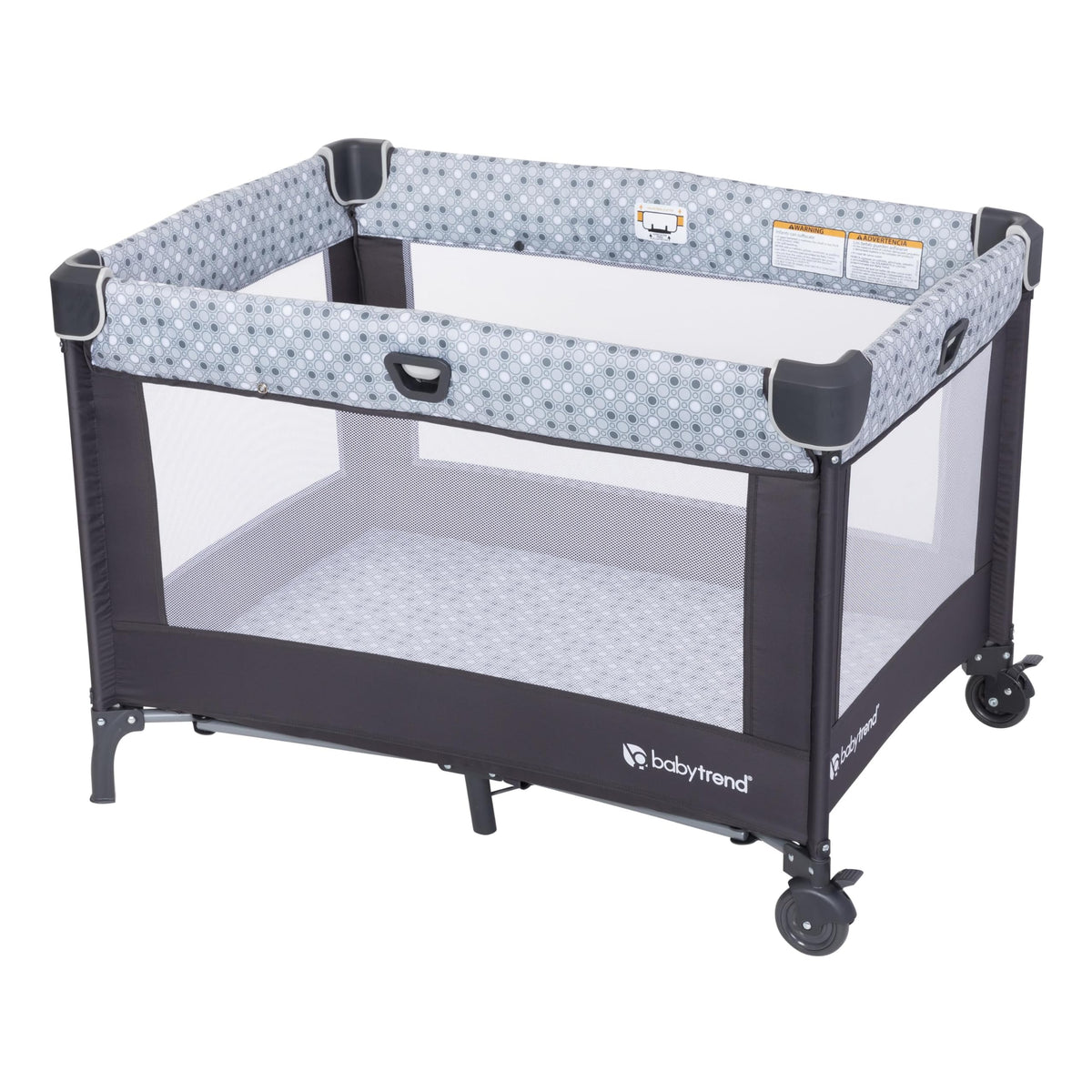 Nursery Den Playard with Rocking Cradle, Snooze Pod, Flip Over Changer J9486
