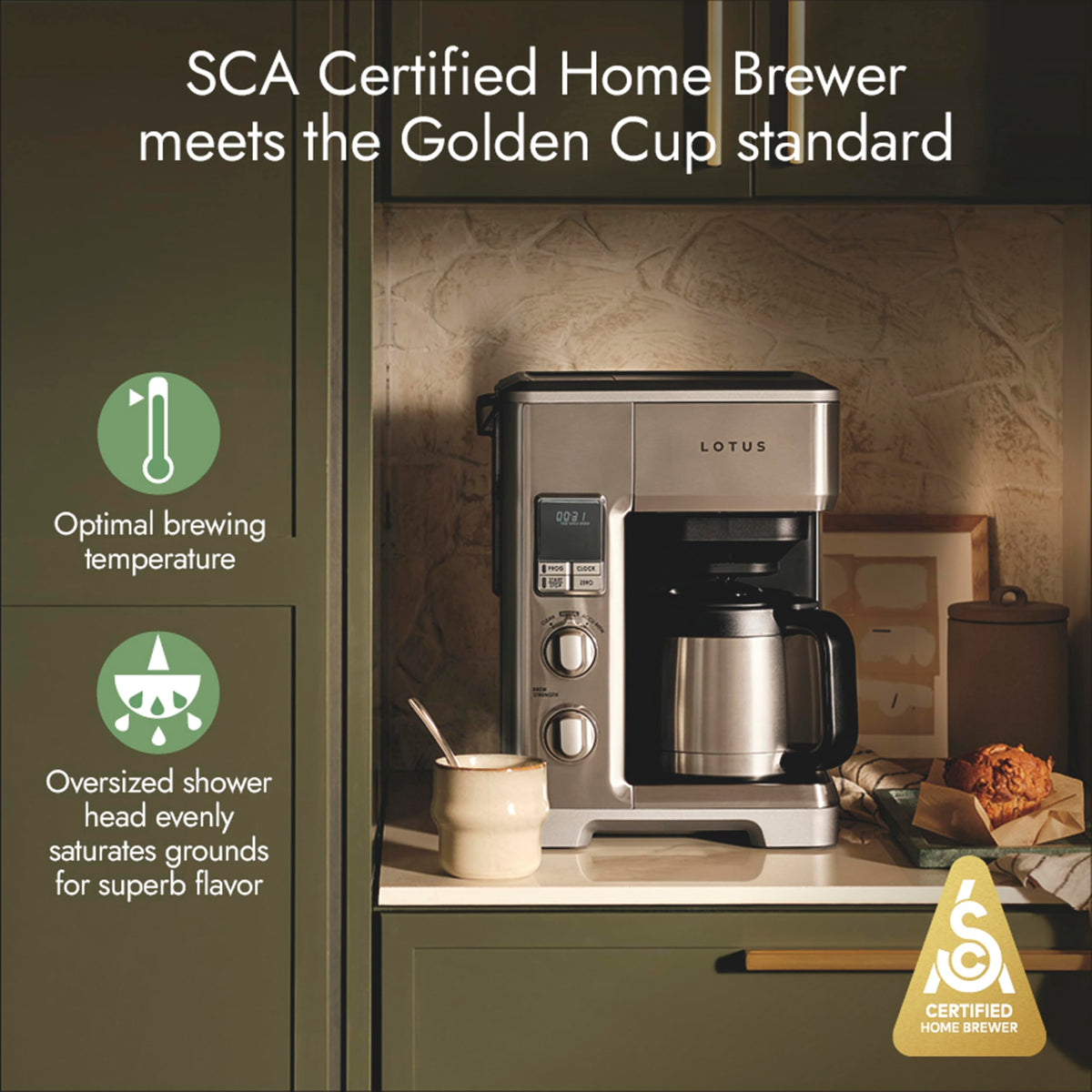 Programmable 10-Cup Stainless Steel Coffee Maker F404111