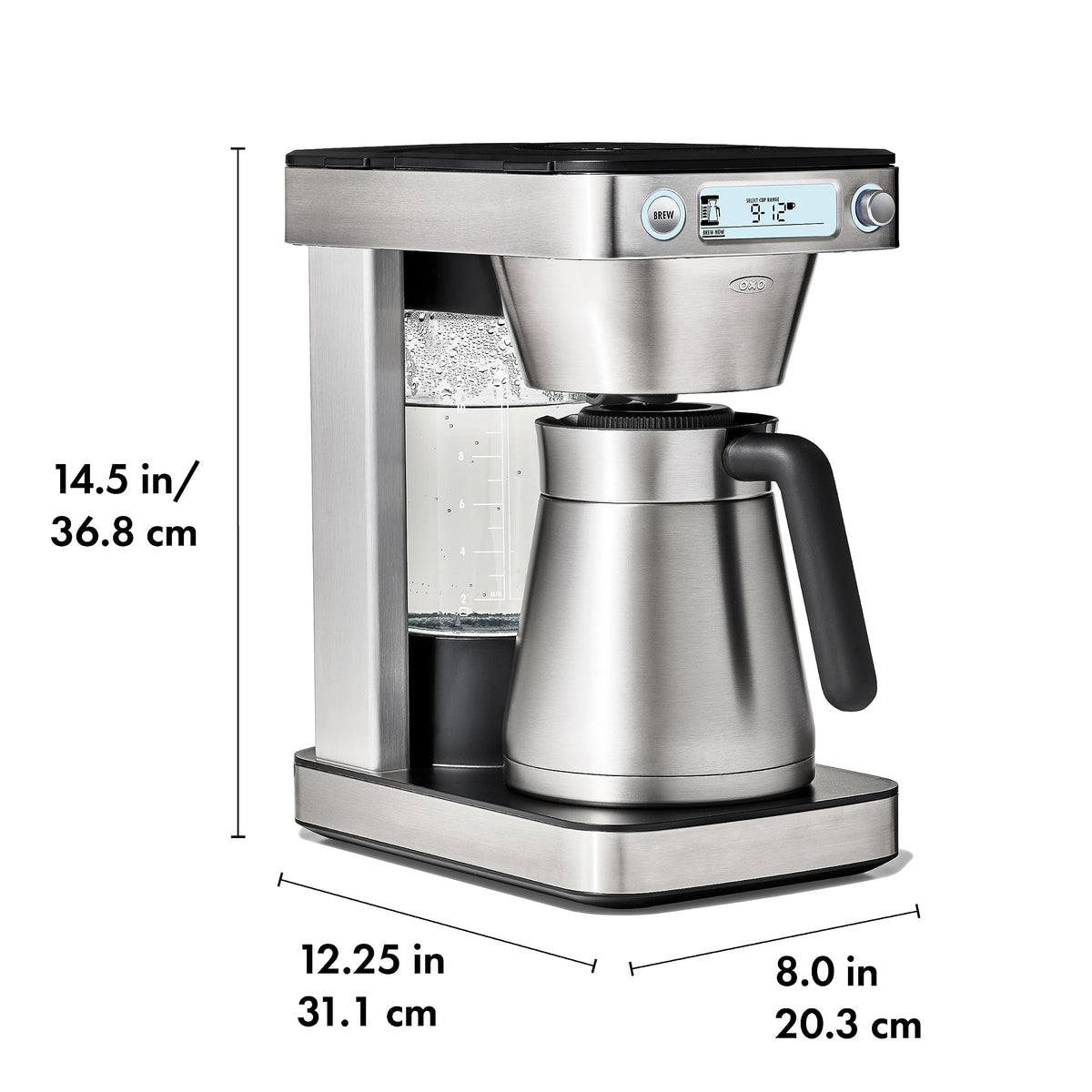 12-Cup Coffee Maker with Single-Serve Function U656069