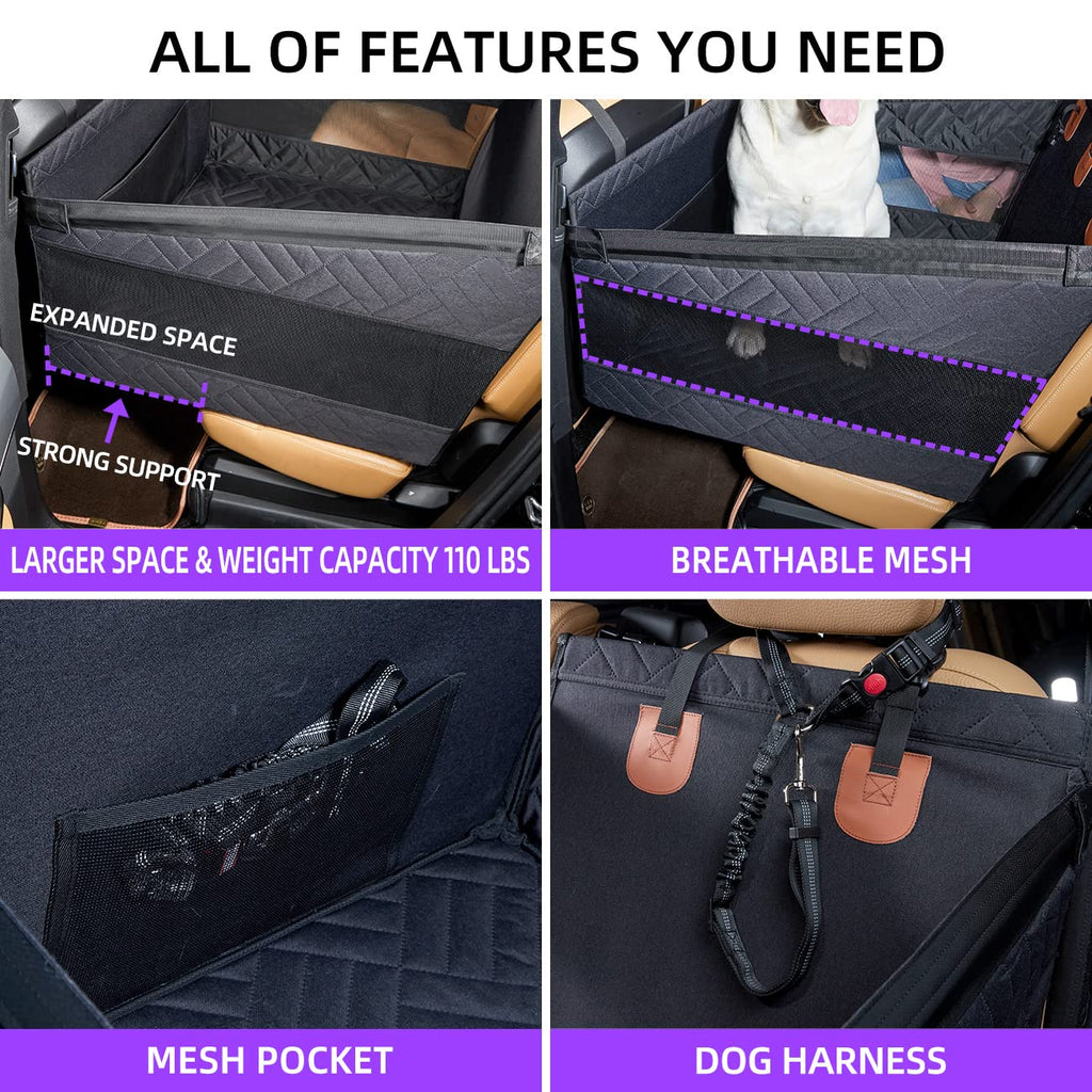 Large Dog Car Seat Back Seat Extender M740789