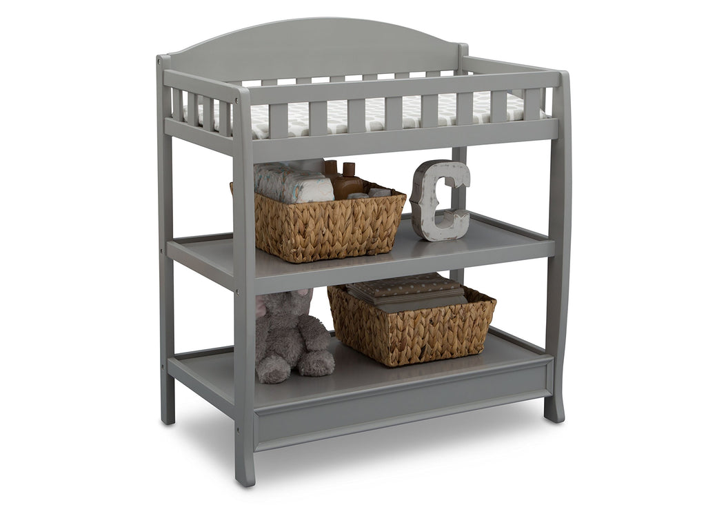 Grey Infant Changing Table with Pad D15410