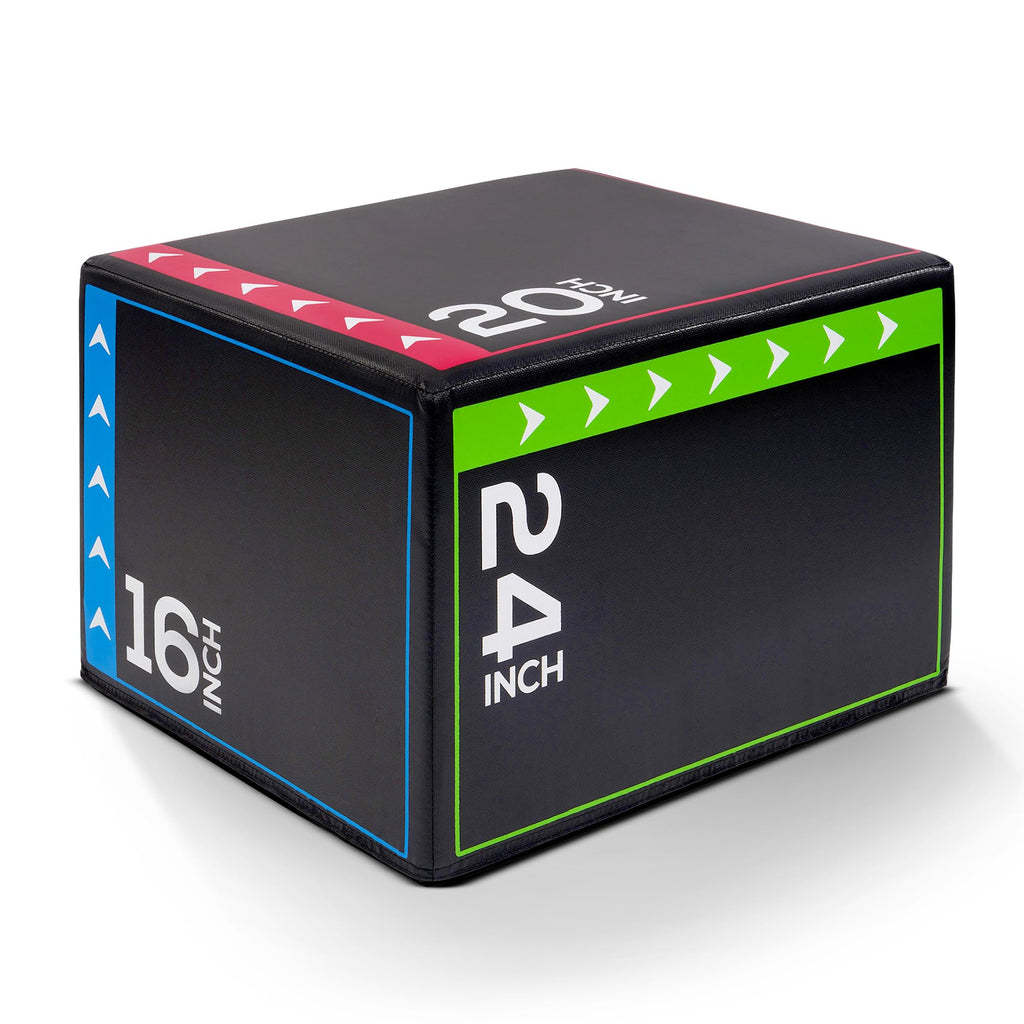 3-in-1 Foam Plyometric Jump Box M3307