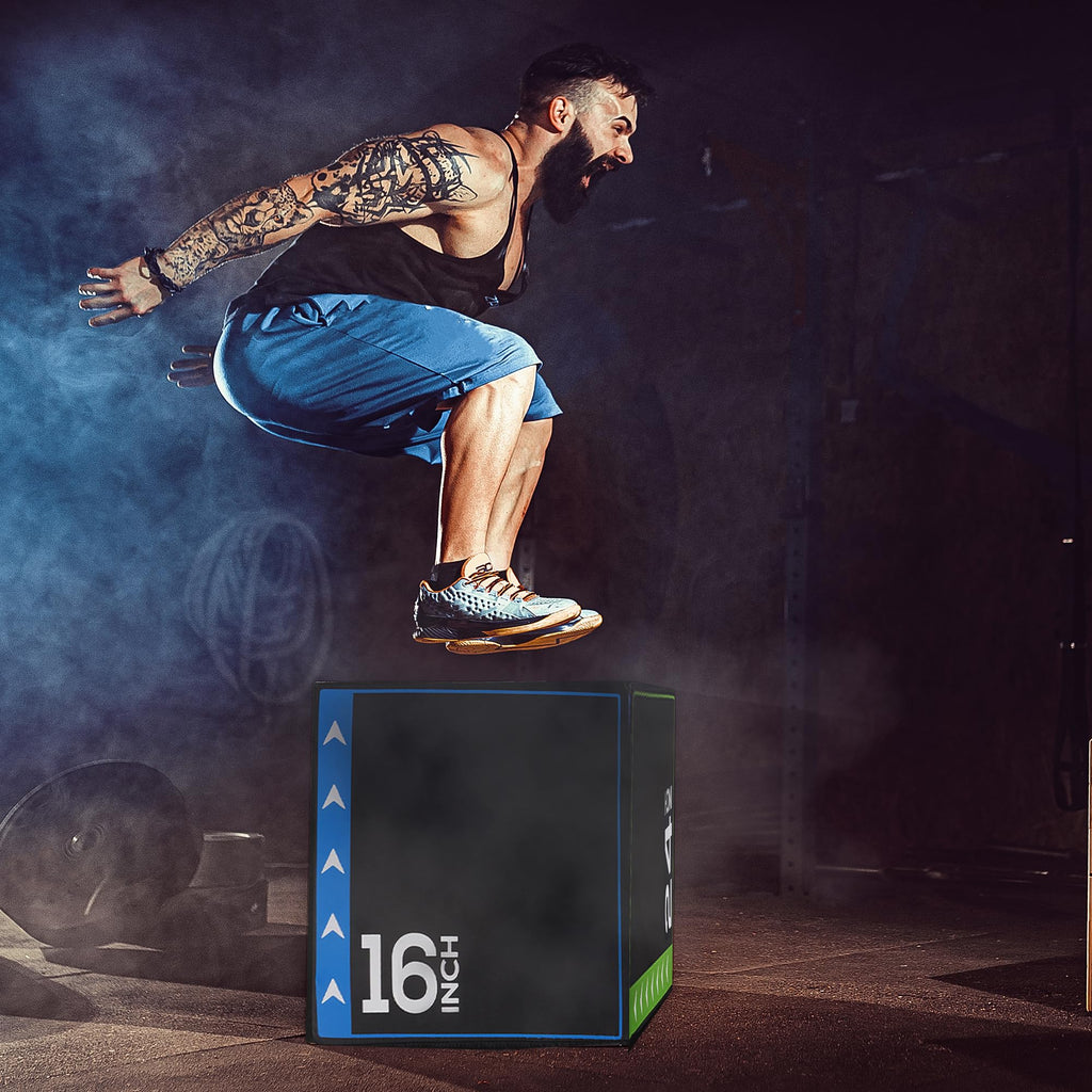 3-in-1 Foam Plyometric Jump Box M3307