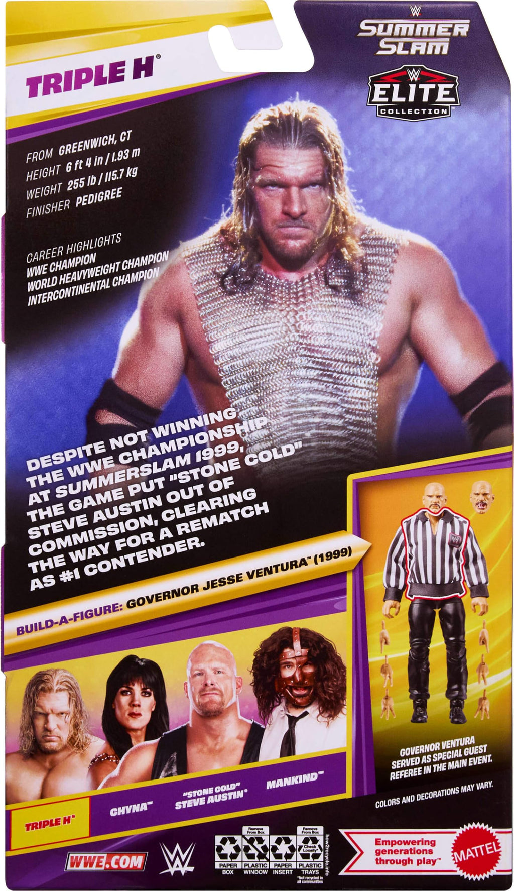 WWE Elite Collection Action Figure & Accessories L361