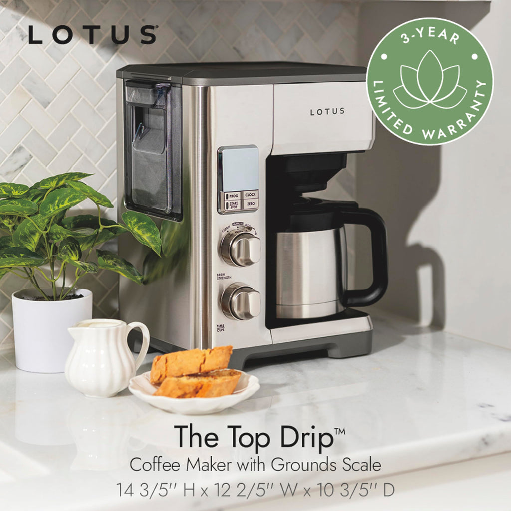 Programmable 10-Cup Stainless Steel Coffee Maker F404111