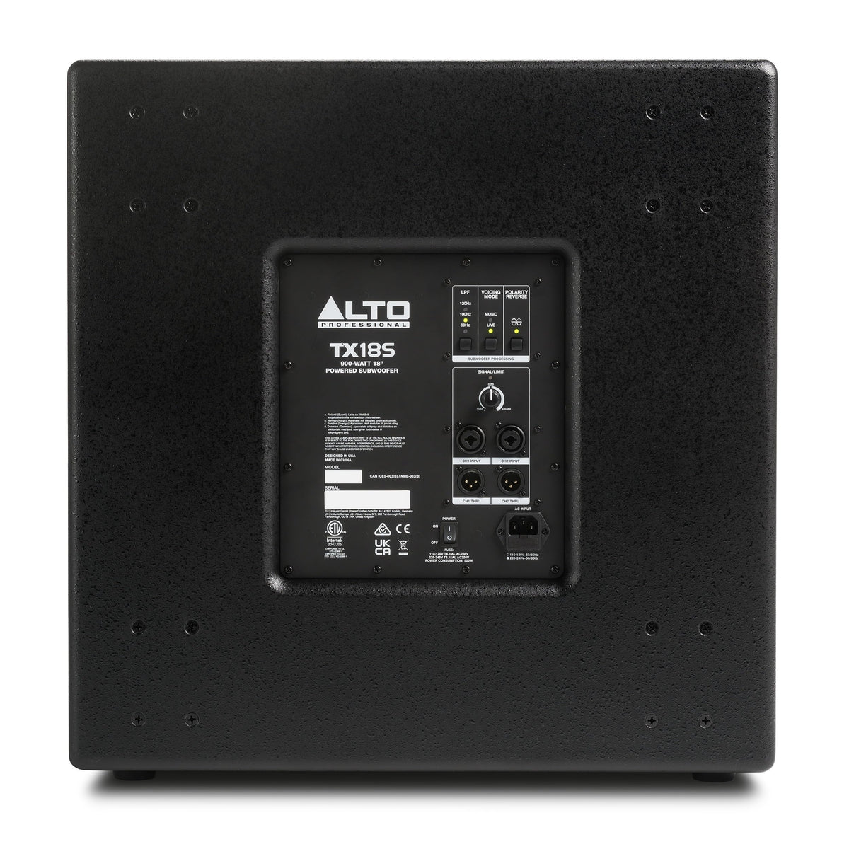 900W 18" Powered PA Subwoofer C40939