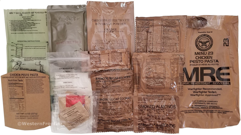 12 Meals Military Surplus Meal Ready to Eat I598688