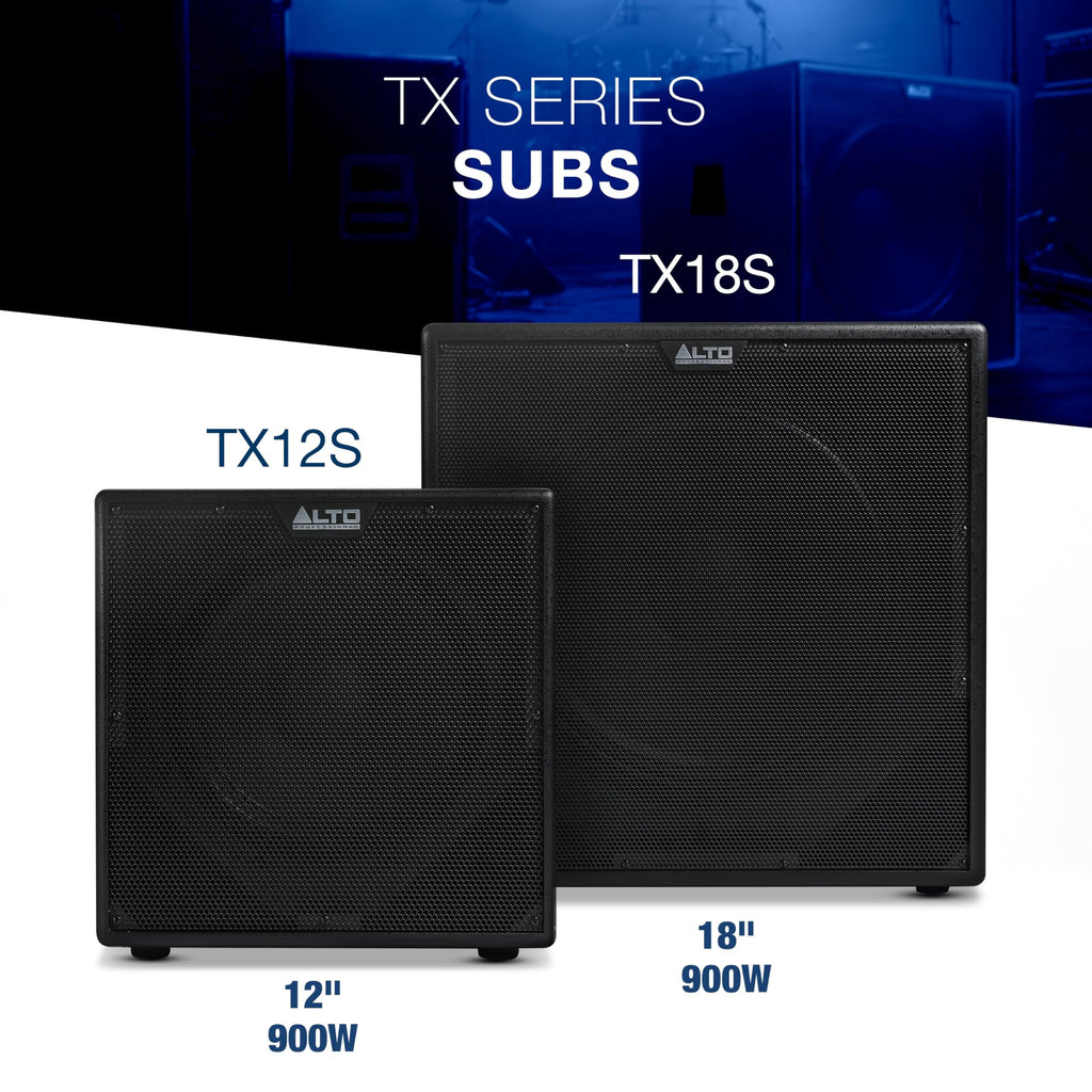900W 18" Powered PA Subwoofer C40939