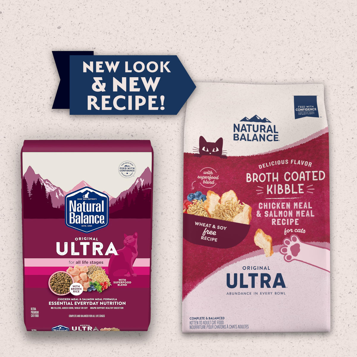 Dry Cat Food Chicken Meal & Salmon Meal 15 lb U62692
