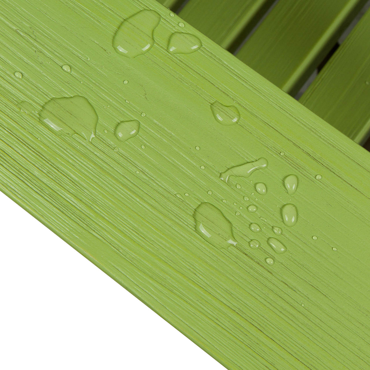 Lime Green Wooden Adirondack Chair E35778