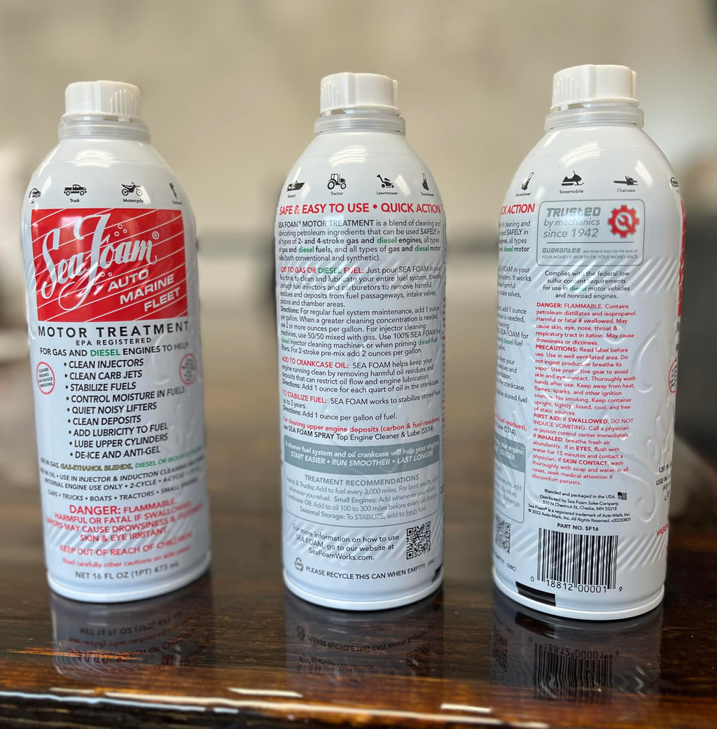 Sea Foam Motor Treatment Fuel & Oil Treatment 16 oz Pack of 4 M809052