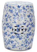 Blue Ceramic Garden Stool I9397