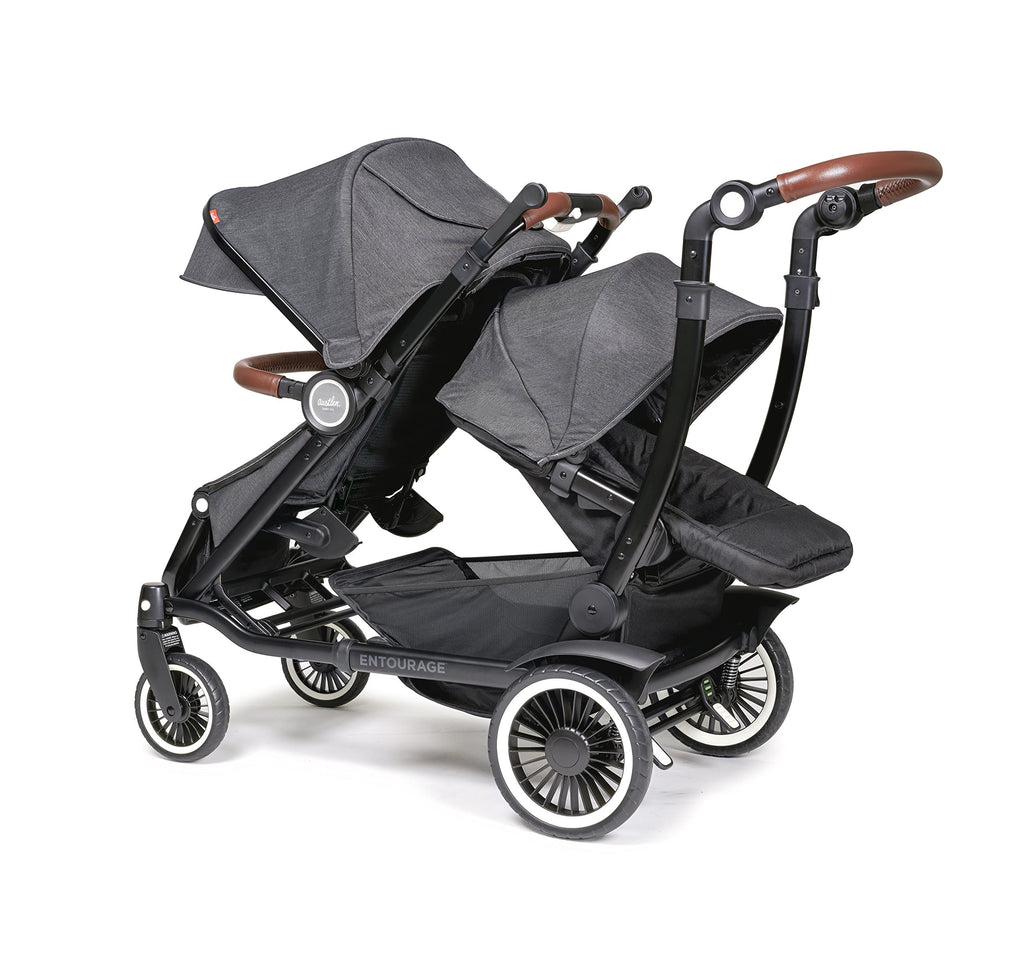 Black Double Stroller G3897