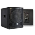 Powered 15 inch PA DJ Subwoofer with Class-D Amplifier, Black V769527