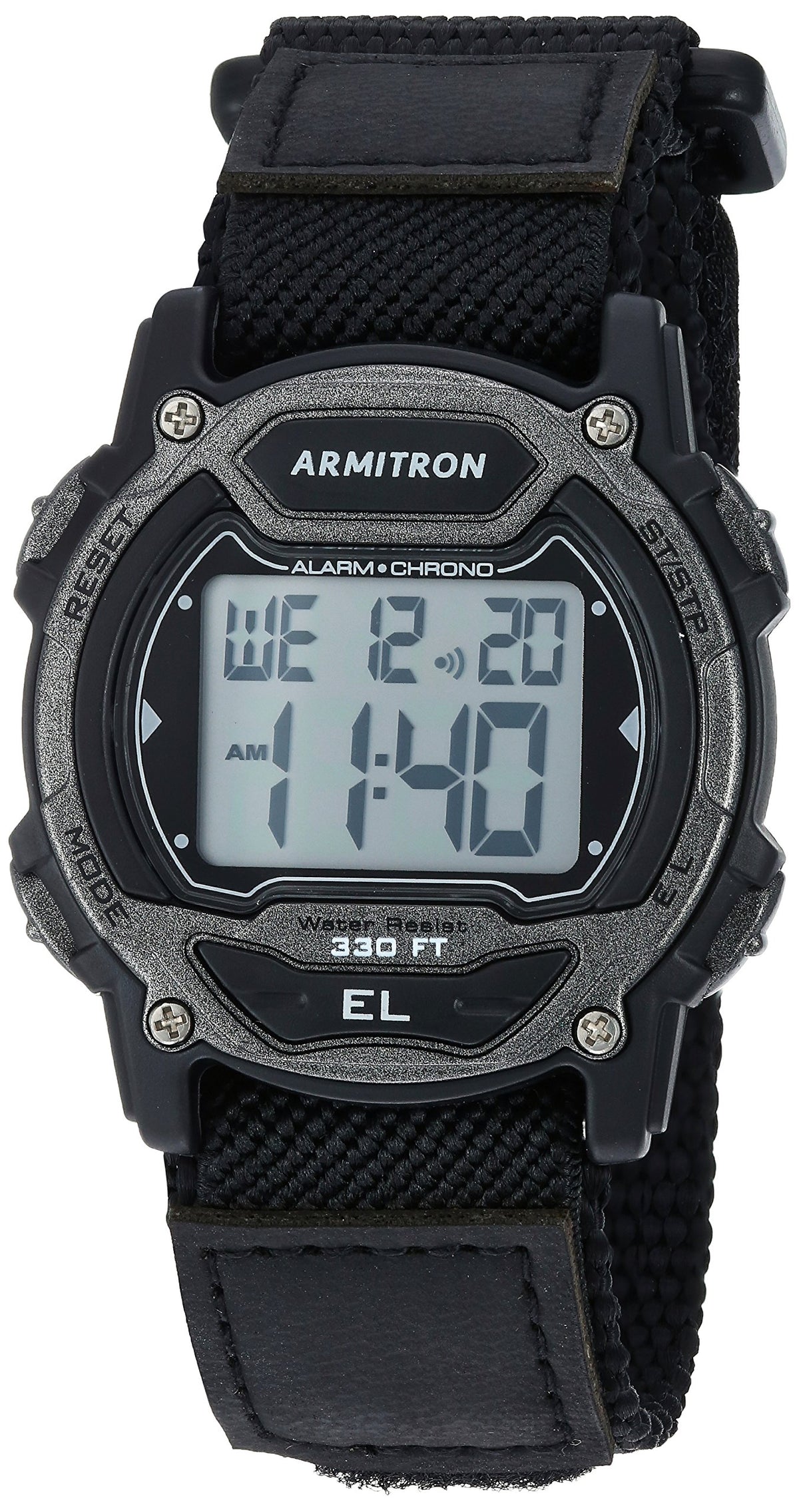 Digital Chronograph Nylon Strap Watch B446743